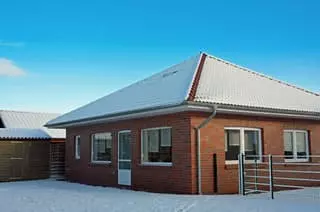 Ferienhaus im Winter